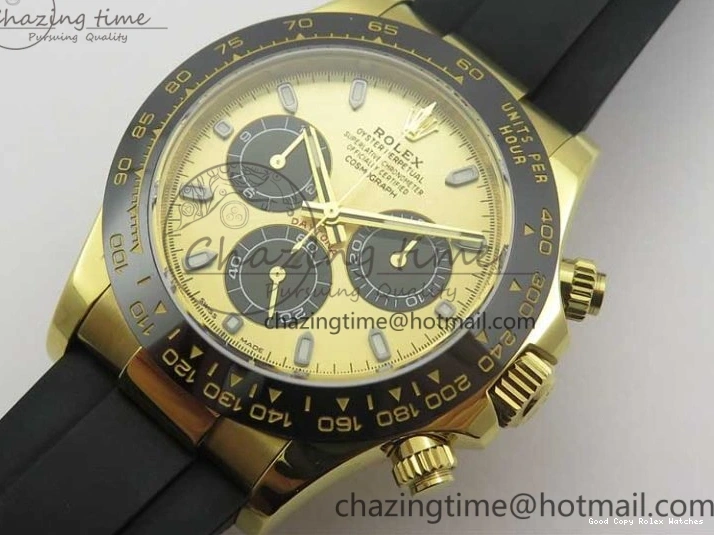 Best AAA Replica Sites YG (Free Black Noob V3 Edition SS Best Strap Strap) Dial Vibrant Daytona YG 116518 904L Plated Extra on 3208 Rubber 1:1 Black SA4130 Case 0117